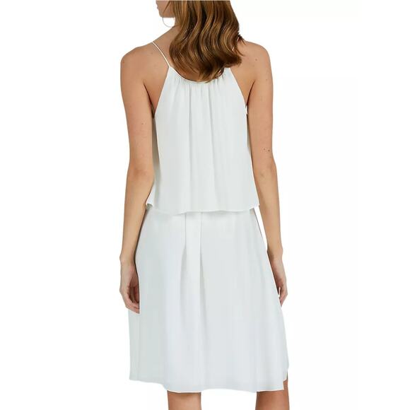 NWT ATM Anthony Thomas Melillo Crepe Georgette Popover Dress Size Small - Picture 4 of 4
